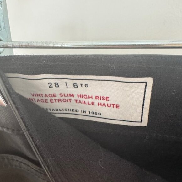 Tall Gap Faux Leather High-Waisted Pants - Picture 3 of 3